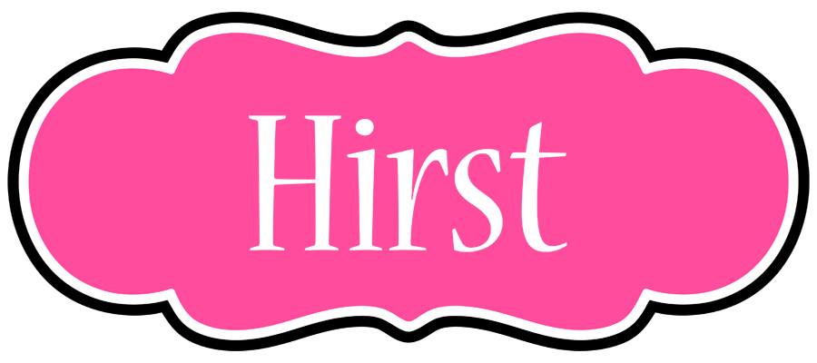 Hirst invitation logo