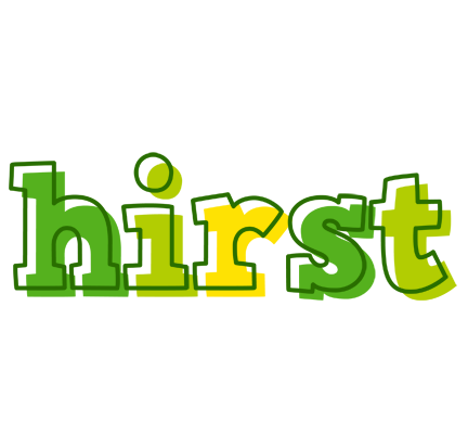 Hirst juice logo