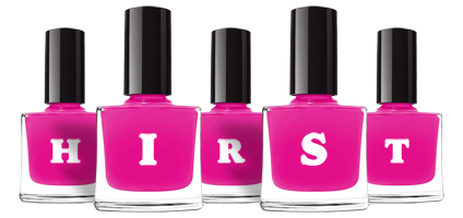 Hirst nails logo