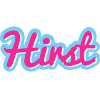 Hirst popstar logo