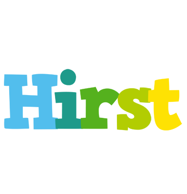 Hirst rainbows logo