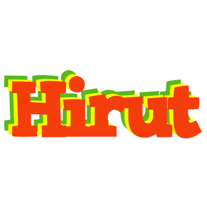 Hirut bbq logo