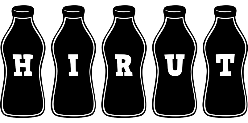 Hirut bottle logo