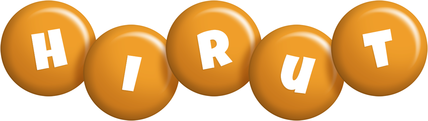 Hirut candy-orange logo