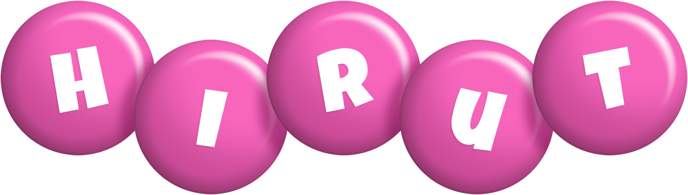 Hirut candy-pink logo