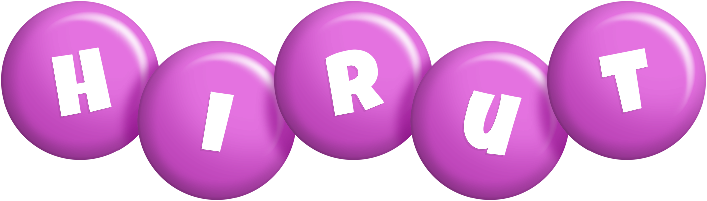 Hirut candy-purple logo