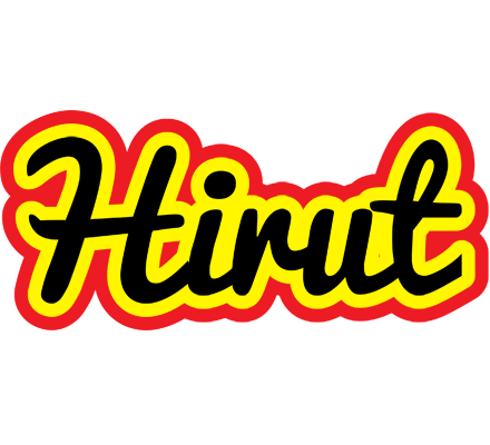 Hirut flaming logo