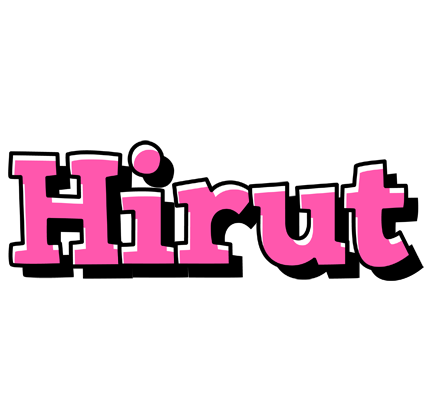 Hirut girlish logo