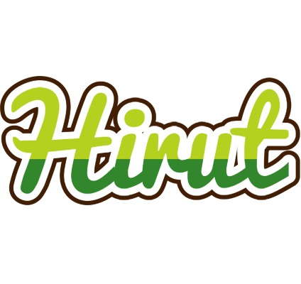 Hirut golfing logo