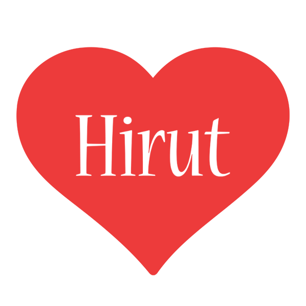 Hirut love logo