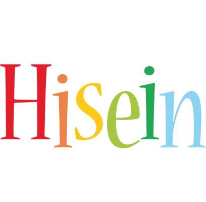 Hisein birthday logo