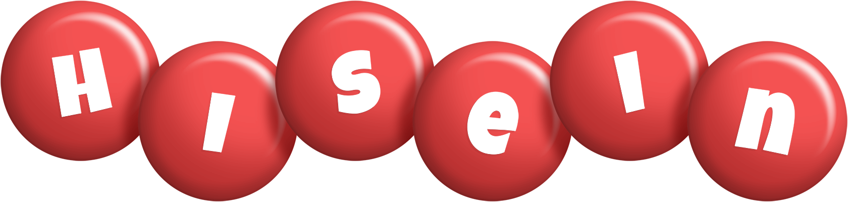 Hisein candy-red logo