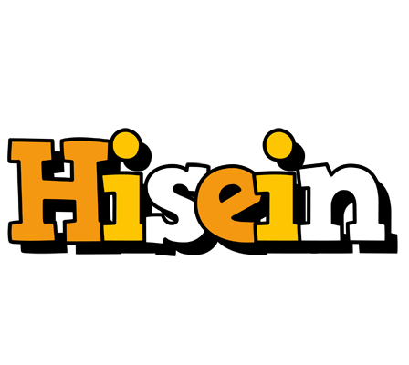 Hisein cartoon logo