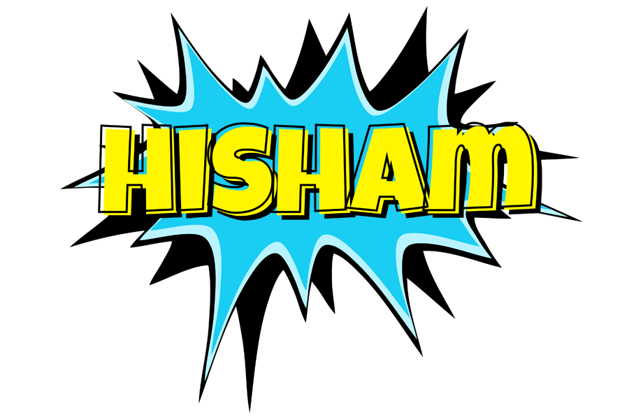 Hisham amazing logo
