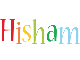Hisham birthday logo