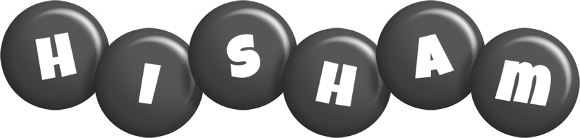 Hisham candy-black logo