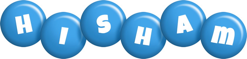 Hisham candy-blue logo