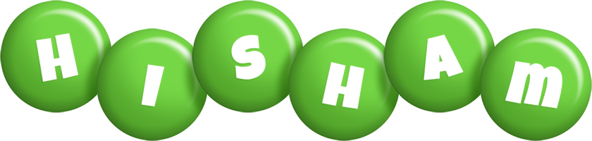 Hisham candy-green logo