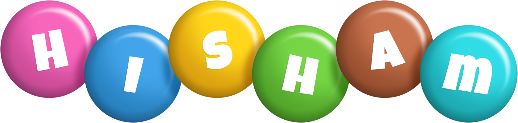 Hisham candy logo