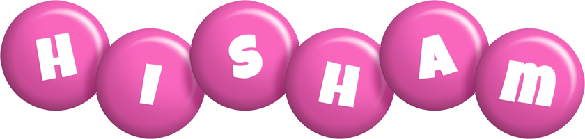 Hisham candy-pink logo