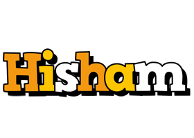 Hisham cartoon logo