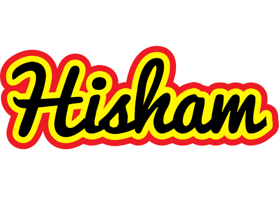 Hisham flaming logo