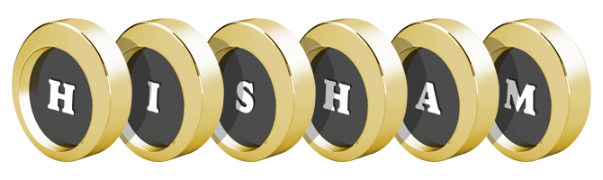 Hisham gold logo