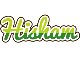 Hisham golfing logo