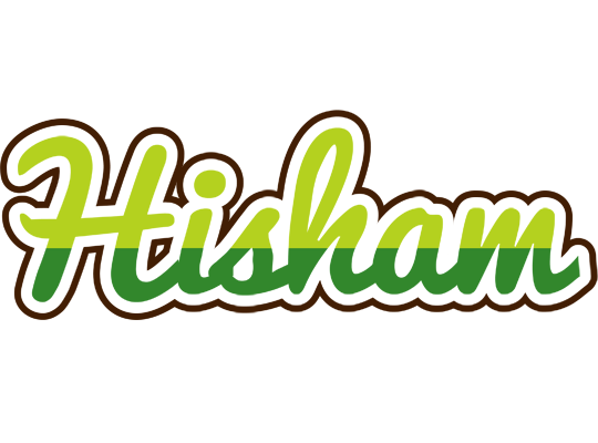 Hisham golfing logo