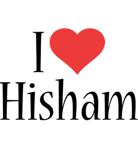 Hisham i-love logo