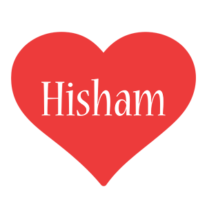 Hisham love logo