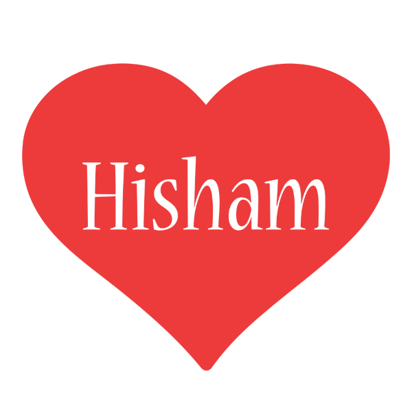 Hisham love logo