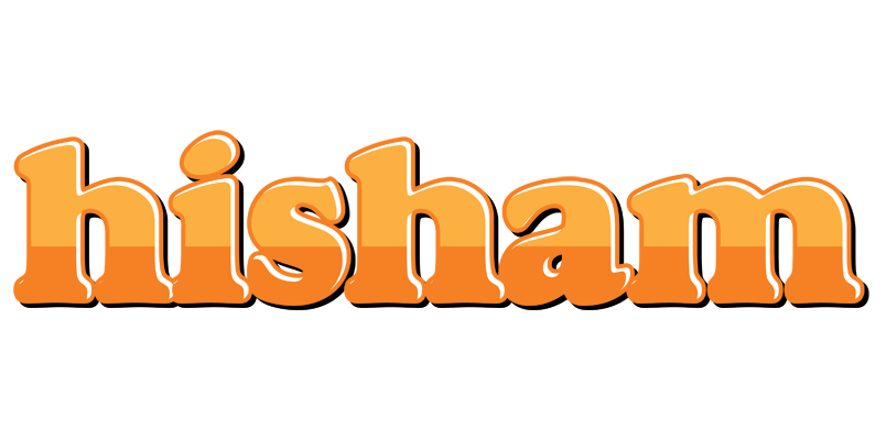 Hisham orange logo