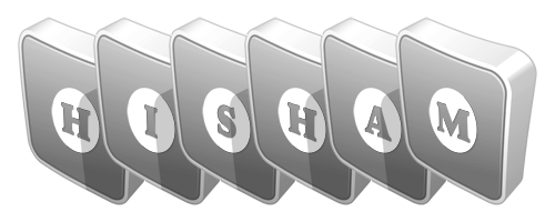Hisham silver logo