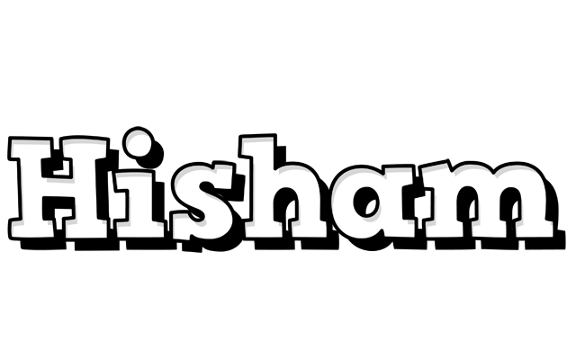 Hisham snowing logo