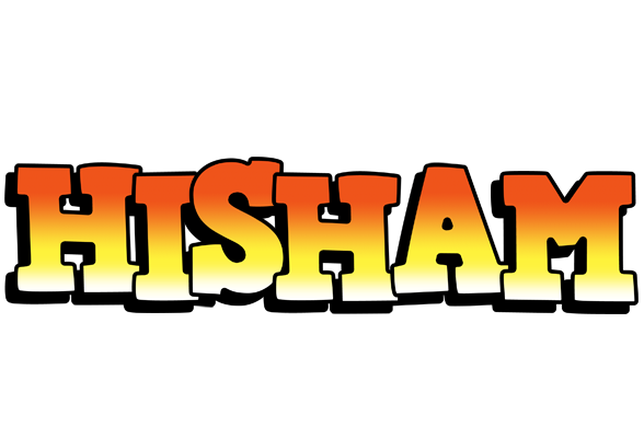 Hisham sunset logo