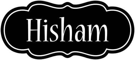Hisham welcome logo