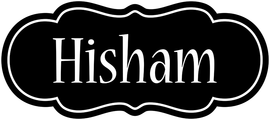 Hisham welcome logo