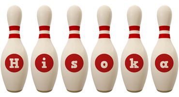 Hisoka bowling-pin logo