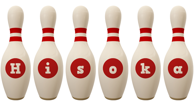Hisoka bowling-pin logo