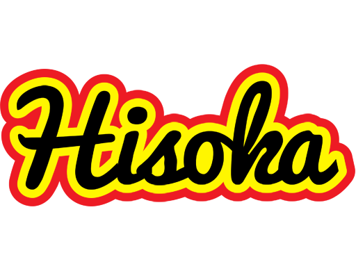 Hisoka flaming logo