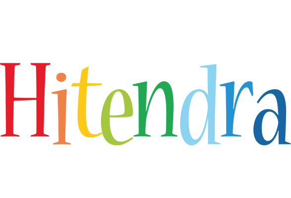 Hitendra birthday logo