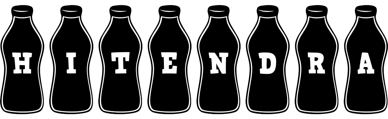 Hitendra bottle logo