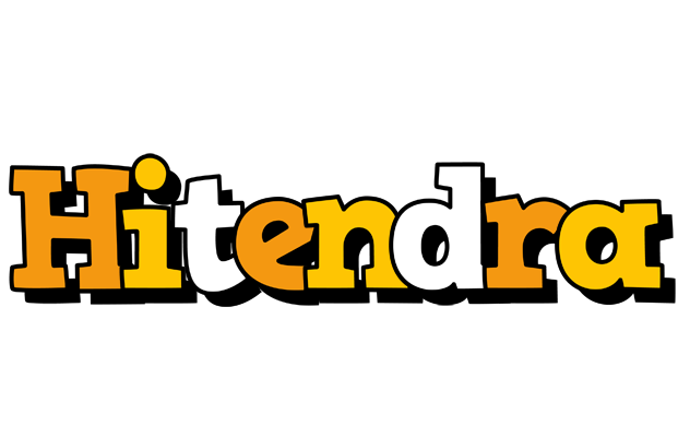 Hitendra cartoon logo