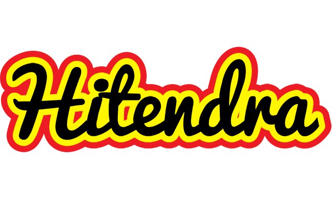 Hitendra flaming logo