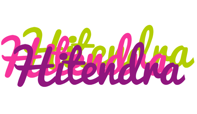 Hitendra flowers logo