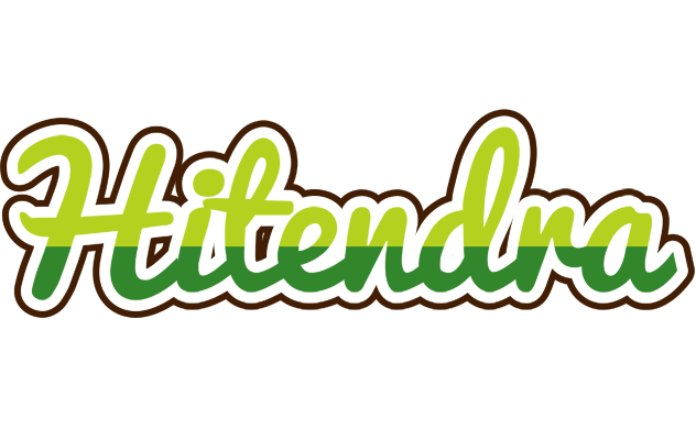 Hitendra golfing logo