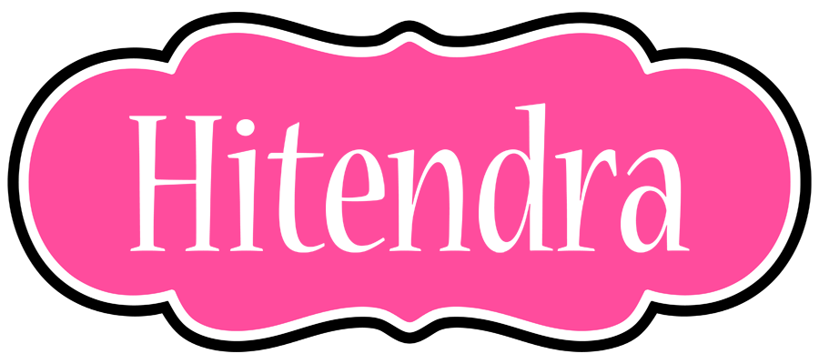 Hitendra invitation logo