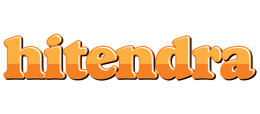 Hitendra orange logo