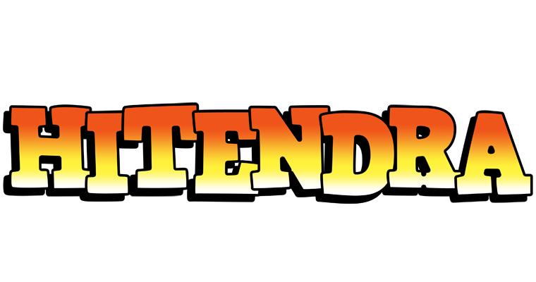 Hitendra sunset logo